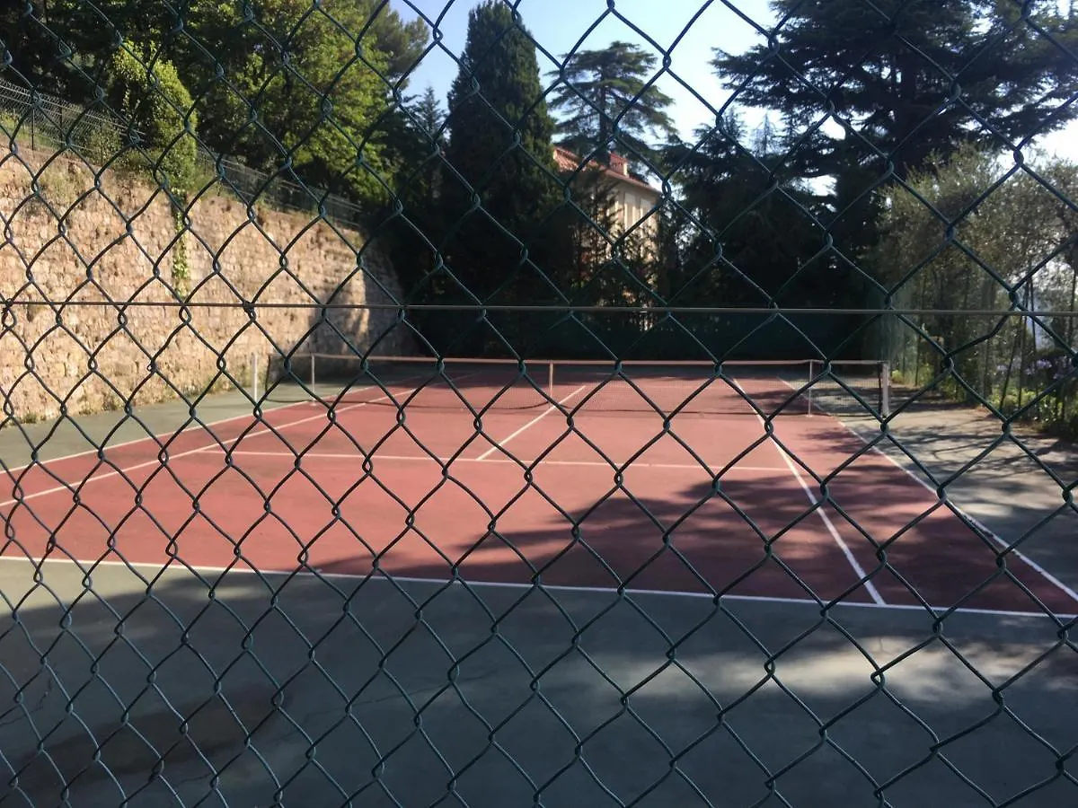 Clim Jardin Et Parking Prive -Piscine Tennis Et Park Vue Mer Grasse 0*,