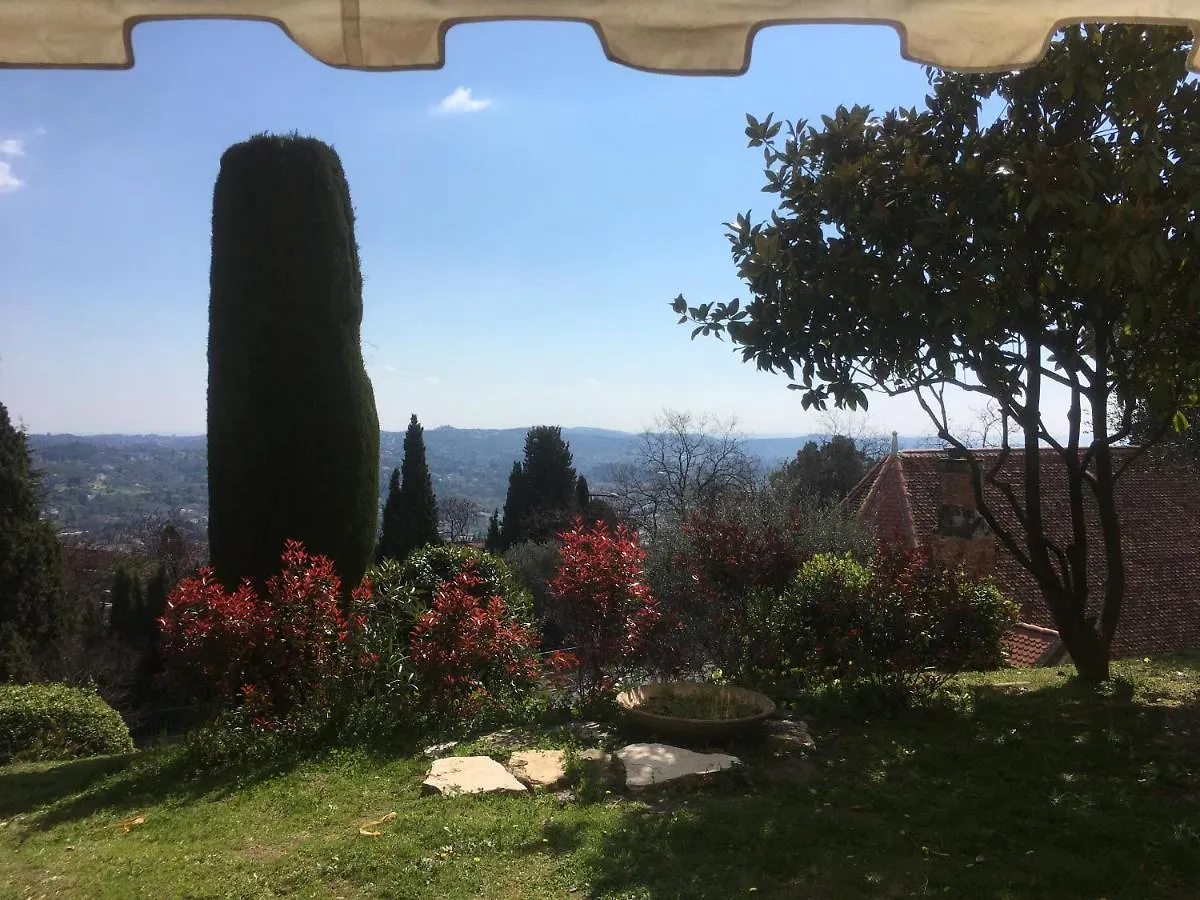 Clim Jardin Et Parking Prive -Piscine Tennis Et Park Vue Mer Grasse Apartament