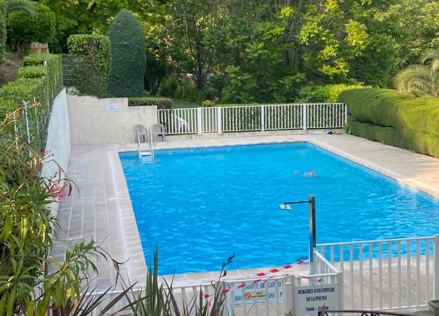 Apartament Clim Jardin Et Parking Prive -Piscine Tennis Et Park Vue Mer Grasse